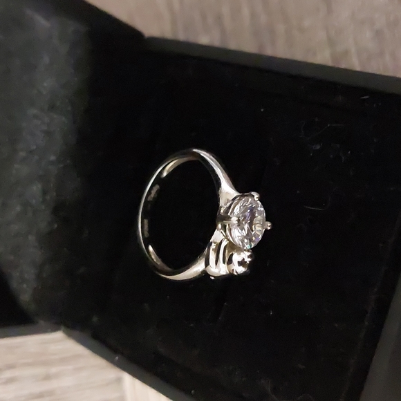 Silver plated Teddy bear ring - Picture 2 of 2